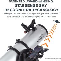 Celestron StarSense Explorer 150AZ App-Enabled Telescope – 150mm Tabletop Dobsonian with Smartphone Dock & StarSense App – iPhone & Android Compatible – Easy-to-Use for Beginners - Image 3