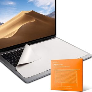 UPPERCASE GhostBlanket Screen Keyboard Imprint Protection Microfiber Liner and Cleaning Cloth 13" Compatible with MacBook Pro 13" 14" and MacBook Air 13" 15"