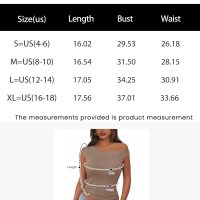 Womens Off The Shoulder Tops 2025 Summer Sleeveless Asymmetrical Y2K Going Out Top Slim Fit T Shirts - Image 7