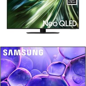 Samsung 98-Inch Class Neo QLED 4K QN90D Series Mini LED, Neo Quantum HDR+ Smart TV w/Dolby Atmos (QN98QN90D, 2024) w 65-Inch Class Crystal UHD U8000F 4K Smart TV (2025 Model)