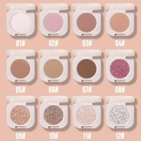 Glitter Shimmer Sparkle Eye Shadow Palette Makeup for Old Women, Pearl White Silver Glitter Shimmer Metallic Holographic Iridescent Cream Iridescent Single Monochrome Eyeshadow Makeup, 11 - Image 4