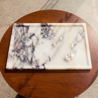 Real Luxurious Natural Marble Vanity Tray Genuine Marble/Stone Storage Tray for Home Decor Bathroom/Kitchen/Vanity/Dresser Non-Resin/Non-Ceramic - Image 7