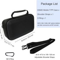 Osmo Mobile 7P Case, Portable Storage OM 7P Carrying Case Shoulder Bag for DJI OM 7 /7P Smartphone Gimbal Stabilizer Accessories Black - Image 5