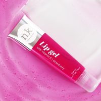 NICKA K NEW YORK VARIETY SET OF 5 NK Hydrating Lip Gel - Vitamin E (Clear, Rosehip Oil, Bubble Gum, Cherry, Strawberry) - Image 8