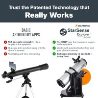 Celestron StarSense Explorer 150AZ App-Enabled Telescope – 150mm Tabletop Dobsonian with Smartphone Dock & StarSense App – iPhone & Android Compatible – Easy-to-Use for Beginners - Image 11