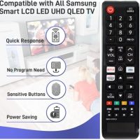 BN59-01315J Replacement Remote Control Applicable for Samsung UHD Curve Ultra HDTV LED 6 7 8 Series TV, with Netflix/Prime Video/Samsung TV Plus Short Keys - Image 5