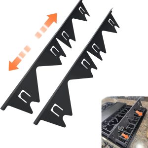 Stove gap filler with stove gap covers, Gap filler for stove and counter, dishwasher air gap, Oven gap filler retractable Length 13.8" to 27.6", Width 0.79",2Pcs Black