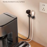 6 Pack Magnetic Cable Clips [Cable Smooth Adjustable] Cord Holder, Under Desk Cable Management, JOYROOM Adhesive Wire Holder Keeper Organizer for Home Office Desk Phone Car Wall Desktop Nightstand - Image 5