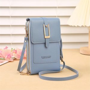 Small Crossbody Cell Phone Bag for Women Mini Shoulder Purse Portable Phone Purse Crossbody with Shoulder Strapz