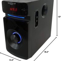 Rockville HTS45 800w 5.1 Channel Home Theater Audio System, Bluetooth Connectivity, USB/SD Playback, Wall-Mountable Speakers, for Home Entertainment - Image 11