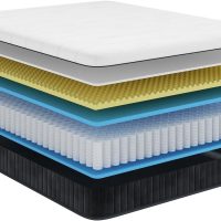 Queen Mattress 12 Inch, Hybrid Mattress Queen Size, Bed Matress in a Box, Pressure Relief & Fiberglass Free - Image 3