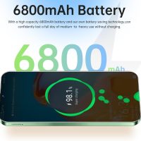 PIEXL 8 pro Unlocked Cellphone Smartphone Android 13 Unlocked Phone with 8GB+256GB/108MP+48MP Camera/6.8-inch Display/6800mAh/Dual SIM/FACE ID/Fingerprint/5G Mobile Phone (Green) - Image 4