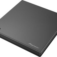 Pioneer External Blu-ray Drive BDR-XD08B USB 3.2 Gen1 (USB Type-C) / 2.0 Slim Portable BD/DVD/CD Writer, black - Image 3