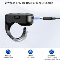 Scrolling Ring Remote for TikTok YouTube IG Shorts Video Landscape Portrait, Fingertip Wireless Scroller Page Turner Clicker for Kindle APP Compatible with iPhone iPad Android Phone Tablet - Image 6