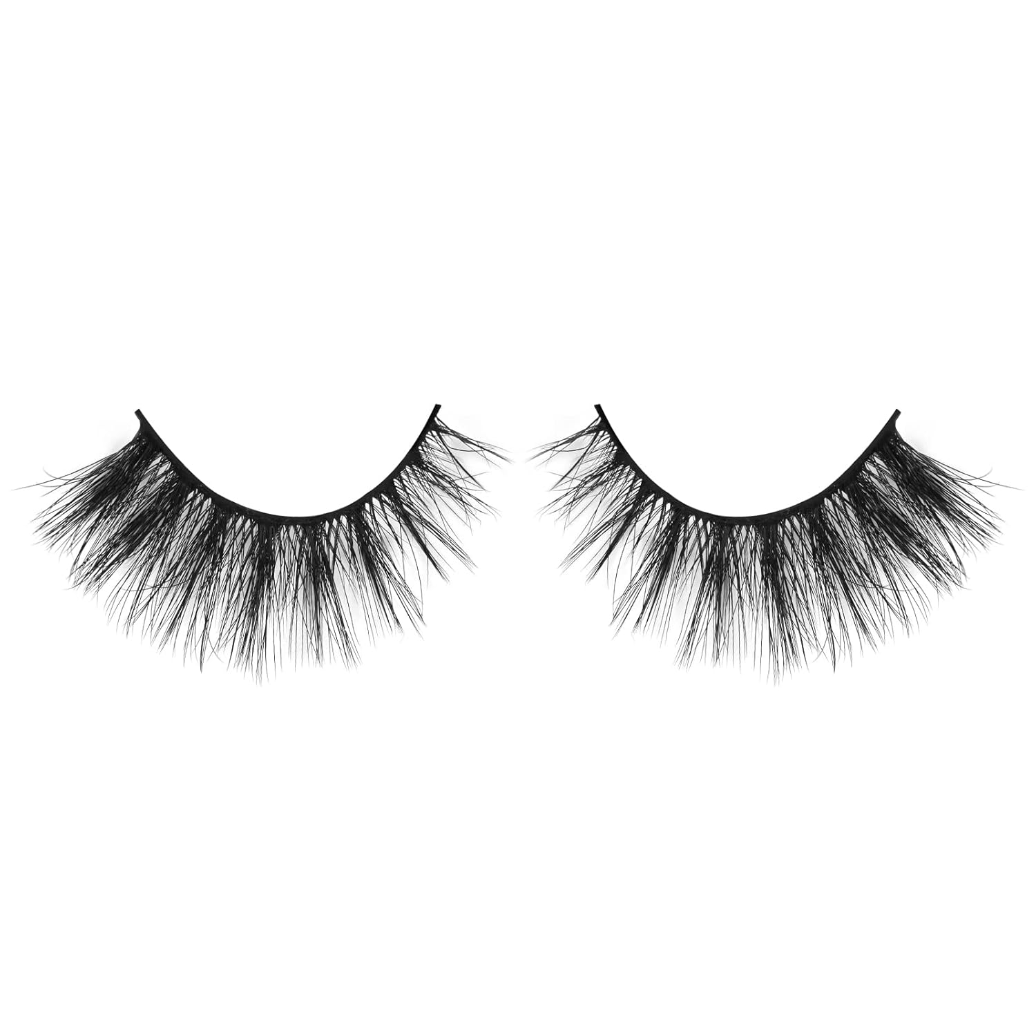 Onlyall Lashes Mink False Eyelashes Natural Wispy Lashes Soft Faux Mink Lashes Fluffy False Lashes 16MM A04 - Image 7