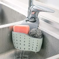 Dish Racks, Kitchen Sink Drain Basket, Hanging Bag Sponge Rack - Image 2