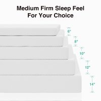 Novilla Twin Mattress 6 Inch, Twin Size Memory Foam Mattress for Kids with Breathable Comfort & High-Density Support Foam for Cool Touch & Enhanced Support Mattresses in a Box - Image 8