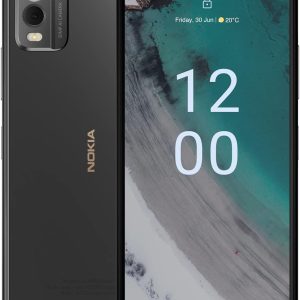 Nokia C32 | Android 13 | 3-Day Battery | 50MP Dual Camera | 4/128GB | 6.5-Inch Screen | Unlocked GSM Smartphone | Not Compatible with Verizon or AT&T | Charcoal