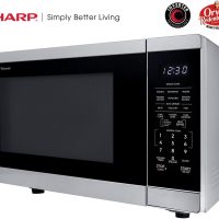 SHARP Countertop Microwave Oven with Removable 12.4" Carousel Turntable, 1100 Watt, 1.4 Cubic Feet, Stainless Steel - Image 6