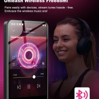 80GB MP3 Player with Bluetooth and WiFi, 4.0" Touchscreen MP3 Player for Kids Built in Speaker, MP3 & MP4 Players with Spotify, Audible, Amazon Music, Deezer, Pandora, FM Radio, Up to 1TB - Image 6