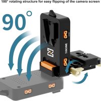 ZGCINE VM-VP4 V-Mount Battery Plate with Arca-Swiss Dual Quick Release Plate for Sony FX3, Canon EOS R5/R6/R7/R10, Panasonic LUMIX GH6/S5 II, a7S III/a7 IV and DSLR & Mirrorless Cameras - Image 4
