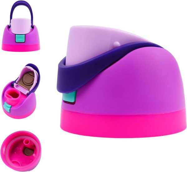 Replacement Lid for Owala Freesip Water Bottle, Accessories for 16oz 24oz 32oz 40oz Bottles, Pink