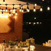 Svater Outdoor Led String Lights 50FT, Patio Lights with 16pcs S14 Shatterproof Bulbs, 1 Watt E26 Dimmable 2700K Warm White, IP65 Waterproof, Commercial Grade Light - Image 8