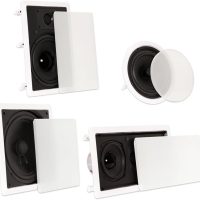 Theater Solutions TST87 in Wall and in Ceiling 8" Speakers 2000W Home Theater 7.2 Speaker System - Image 2