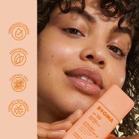 BYOMA SPF 50 Face Fluid - Ultra-Lightweight Facial Sunscreen for All Skin Tones - Luminous Glow, No White Cast - SPF Moisturizer Strengthens Skin Barrier - 1.69 fl.oz - Image 5