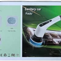 Electric Spin Scrubber, Cordless Bath Tub Power Scrubber with 8 Replaceable Drill Brush Heads, Shower Cleaning Brush with Adjustable Handle for Bathroom, Tile Floor & Car, White, (ANS-8050) - Image 9