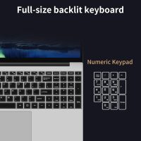 Gaming Laptop 15.6" FHD Display, Intel N95 Quad-Core up to 3.4GHz, 16GB RAM, 512GB SSD, RGB Keyboard, Fingerprint Reader, Windows 11 Pro – Powerful Laptop Computer for Work and Play - Image 5