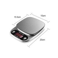 Digital Food Scale, 22 lbs/10kg Multifunction Kitchen Scale with Large Back-lit LCD Display and Tare Function for Cooking Baking Diets - Image 7