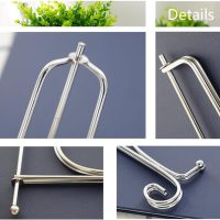 8 Inch Plate Stands for Display - 2 Pack Silver Tabletop Easel Holders for Decorative Plates, Picture Frames and Cookbooks - Image 6