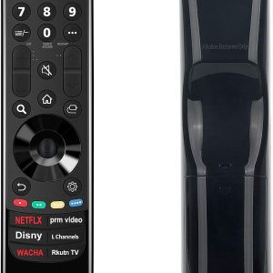AULCMEET AKB76040002 MR22GN MR22GA New Replacement IR Remote Control fit for LG Smart LCD TV with ETFLIX Prime-Video Disney LG-Channel WATCHA RAKUTEN-TV Buttons OLED55B2PUA OLED65C2AUA 43UQ7590PUK