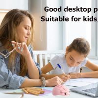 2.4GHz Wireless Mouse Cute Hamster Shape Less Noice Portable Mobile Optical 1200DPI USB Mice Cordless Mouse for PC Laptop Computer Notebook MacBook Kids Girl Men Women Adults Gift (Pink) - Image 2