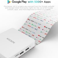 Android 11.0 TV Box, KP1 Google Certified TV Box(4K) 2GB RAM 32GB ROM with Voice Search- Support Chromecast and Dolby Audio, Bluetooth5.0 Smart Box 2024(White) - Image 5