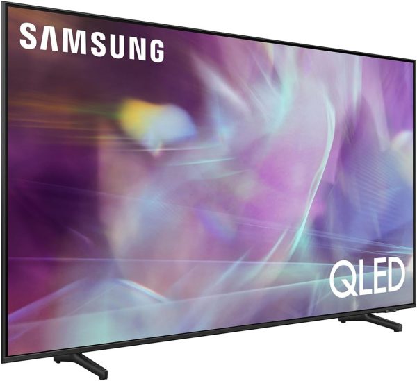 SAMSUNG 50-Inch Class QLED Q60A Series - 4K UHD Dual LED Quantum HDR Smart TV with Alexa Built-in (QN50Q60AAFXZA, 2021 Model)