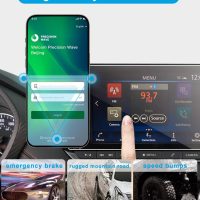 Car Phone Holder Accessories for Nissan Altima SR SV 2019-2024 2025/Sentra SR SV 2020-2024 2025/Rogue S SV 2021-2024 2025 Dash Mount Cell Phone Holder for Most Smartphones(for 8inch Screen) - Image 3