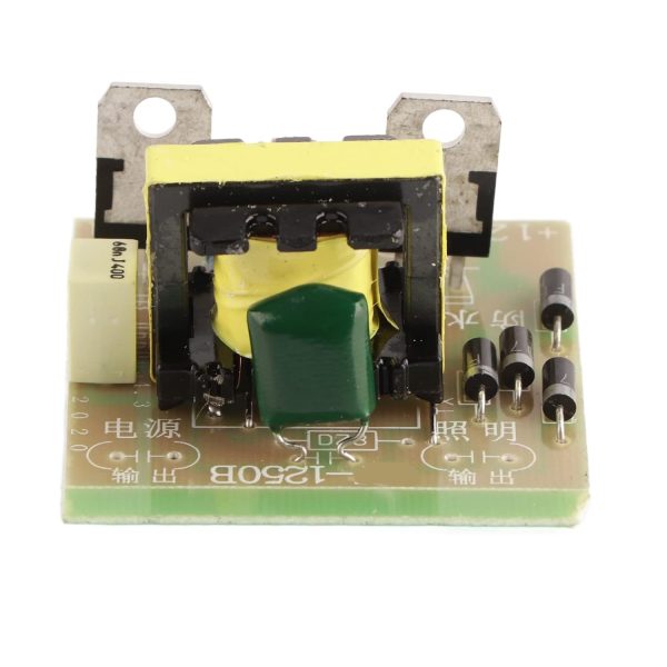 Boost converter, DC-AC inverter 40W Power supply 12V to 220V step-up transformer Step-up module High efficiency, low heat generation step-up transformer
