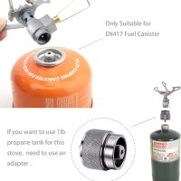 BRS Stove BRS 3000T Stove Titanium Ultralight Backpacking Stove Portable Propane Camping Stove Gas Burner Camp Stove only 26g with Extra O Ring (BRS-3000T Stove) - Image 4