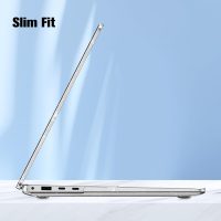 Fintie Case for 13.8 Inch Microsoft Surface Laptop 7 2024 (Model: 2036) - Protective Slim Snap On Hard Shell Cover (Glittering Clear) - Image 5