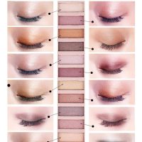 BestLand 2 Pack 12 Colors Makeup Nude Colors Eyeshadow Palette Natural Nude Matte Shimmer Glitter Pigment Eye Shadow Pallete Set Waterproof Smokey Professional Beauty Makeup Kit (2 PCS) - Image 3