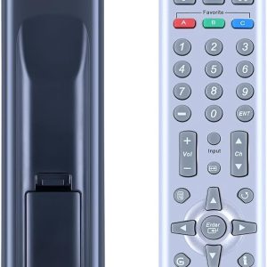 RMV-01 New Replace Remote Control Compatible for Westinghouse TV W4207 W4207HD W3223 LVM-37W3 LVM-37W3SE 903YS11001 High Definition LCD Video Monitor LCD Flat Panel Display TVs Television