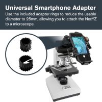 Celestron – NexYZ DX – Universal Smartphone Adapter for Telescope, Binoculars & Spotting Scopes – 3-Axis Precision Alignment – Capture Images & Video Through Your Optics – Includes Bluetooth Remote - Image 3