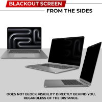 Magnetic Privacy Screen for MacBook Pro 14 Inch (2021-2024, M1, M2, M3, M4, Pro, Max) Removable Laptop Privacy Filter Shield and Protector - Image 4