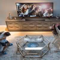 onn. Roku Smart Soundbar with Built-in 4K Streaming Media Player (Renewed) - Image 4