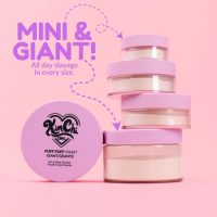 Kimchi Chic Beauty Puff Puff Pass Set and Bake Setting Powder for Makeup, Extra Fluffy Loose Face Powder Poof, Soft Natural Face Makeup for Uneven Skin Tone, 03 Translucent - Image 3