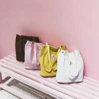 Canvas Tote Bag for Women Large Capacity Tote Bag with Inner Pockets Durable Stylish Reusablee Work Beach Travel Shopping - Image 6