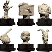 Trivial Pursuit Horror Ultimate Edition | Horror Trivia Game Featuring 1800 Questions from Classic Horror Films & Books | Collectible Trivia Board Game for Fans of Horror Movies - Image 3