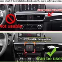 Car Phone Holder for Mazda CX-5 Auto Accessories [Only for 2013-2015 CX5] [Auto Lock Hands Free Cell Phone Mount Car fits for iPhone & All Smartphones] - Image 2